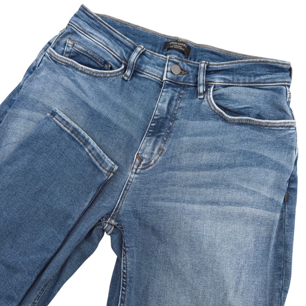 Banana Republic Watershed Valley Jeans Mens 29x28 (Tag 32x30) Blue Tapered Fit